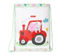 Safta Saco Plano Junior Fácil Limpieza Preescolar Granja, 260x10x340 mm, Multicolor, Estándar (642292855)