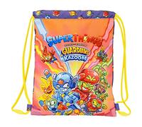 Safta- Saco Plano Junior Superthings Guardians of Kazoom 26X34X1Cm, Multicolor (612270855)