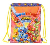 Safta- Saco Plano Junior Superthings Guardians of Kazoom 26X34X1Cm, Multicolor (612270855)