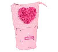 Safta Safta-842222746 Portatodo Cubilete Lleno Corazón 8X19X6Cm, Multicolor, Estándar (842227928)