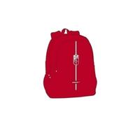Safta C.f., Mochila Escolar De Granada 320x160x440 Mm Unisex Niños, Roja, Estándar