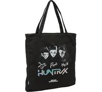 SAFTA SAFTA K-POP Demon Hunters Bolso Shopper HUNTRIX NERO 38x36x6,5cm