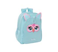 Safta Safta - Mochila adaptable a carro Furby azul celeste.