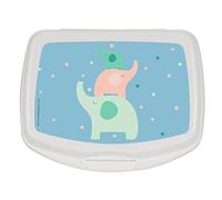 Safta - Sandwichera Rectangular, Portatodo, Calidad y Máxima Resistencia, Porta Comida, Recreo, 17x14x6 cm, Color Verde Menta Pastel