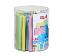 Safta Set 12 Portatodo Planos Silicona Surtido, 195x230mm