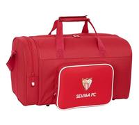 Safta Sevilla FC - Bolsa de Deporte Infantil, Mochila, Ideal para Niños de Diferentes Edades, Cómoda y Versátil, Calidad y Resistencia, 47x27x26 cm