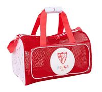 SEVILLA FC - Bolsa de Playa, Mochila, Ideal para Niños de Diferentes Edades, Cómoda y Versátil, Calidad y Resistencia, 47x27x26 cm