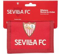 Safta Sevilla FC - Cartera Billetera con Cabecera, Cartera Billetera, Monedero, Cómoda y Versátil, Calidad y Resistencia, 12.5x9.5 cm