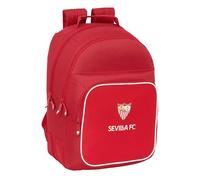 Safta SEVILLA FC - Mochila Escolar Infantil, Ideal para Niños de Diferentes Edades, Cómoda y Versátil, Calidad y Resistencia, 32x15x42 cm