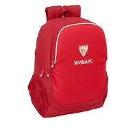 Safta SEVILLA FC - Mochila Escolar Infantil, Ideal para Niños de Diferentes Edades, Cómoda y Versátil, Calidad y Resistencia, 32x16x44 cm