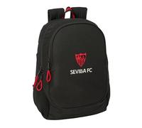 Safta SEVILLA FC - Mochila Escolar Infantil, Ideal para Niños de Diferentes Edades, Cómoda y Versátil, Calidad y Resistencia, 32x16x44 cm