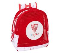 Safta Mochila infantil de playa SEVILLA FC antiarena con asas fácil limpieza 32x12x38 cm