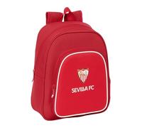 Safta SEVILLA FC - Mochila Infantil, Ideal para Niños de Diferentes Edades, Cómoda y Versátil, Calidad y Resistencia, 28x10x34 mm