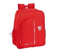 Safta Sevilla Fc, Mochila Unisex Niños, Rojo, 320x120x380 Mm