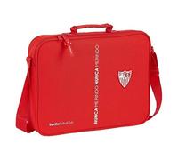 Safta Sevilla Fc, Mochila Unisex Niños, Rojo, 380x60x280 Mm