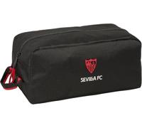 Safta Sevilla FC - Zapatillero Mediano, Multiusos, Portatodo, Deporte, Extraescolares, Fútbol, Cómodo y Versátil, 34x18x15 cm