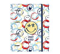 Carpeta Equipada SMILEY WORLD Art, Din-A4 4 Anillas 30 mm.