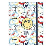 Safta- Smiley Carpeta 4 Anillas de 30mm, Multicolor, 270x35x320 mm (512090666)