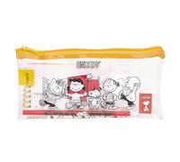 SNOOPY - Portatodo Actividades, Estuche Infantil, Estuche Niño, Ideal para Niños en Edad Escolar, Cómodo y Versátil, Calidad y Resistencia, 22.5x10.5 cm