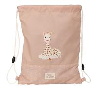 Sophie la Girafe Mochila saco Cookie Junior Fácil limpieza Beige 26x1x34 cm