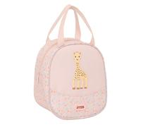 Safta Sophie LA Girafe Joy - Neceser Termo Preescolar, Neceser Infantil, Adaptable a Carro, Ideal para Niños de 5 a 14 Años, Cómodo y Versátil, Calidad y Resistencia, 19x14x22 cm