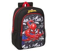 SPIDER-MAN - Mochila Escolar Niño, Mochila Niño, Mochila Infantil, Adaptable a Carro, Ideal para Niños en Edad Escolar, Cómoda y Versátil, Calidad y Resistencia, 33x14x42 cm