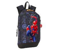 Safta SPIDERMAN ATTACK - Mini Mochila para Uso Diario, Ideal para Niños de Diferentes Edades, Cómoda y Versátil, Calidad y Resistencia, 22x10x39 cm