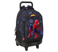 Mochila Escolar SPIDER-MAN Attack, Grande 45 cm. Con Carro