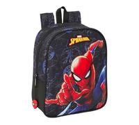 Safta SPIDERMAN ATTACK - Mochila Infantil, Mochila Niño, Mochila Escolar, Adaptable a Carro, Ideal para Guardería, Cómoda y Versátil, Calidad y Resistencia, 22x10x27 cm