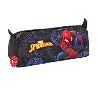 Safta Spiderman Attack - Portatodo con Cremallera y Compartimiento, Estuche Infantil, Estuche Niño, Ideal para Niños en Edad Escolar, Cómodo y Versátil, Calidad y Resistencia, 21x7x8 cm