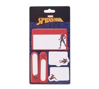 SPIDERMAN - Blíster con Post-Its, Ideal para Niños en Edad Escolar, Cómodo y Versátil, Calidad y Resistencia,