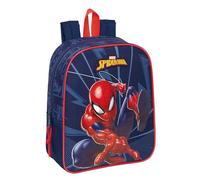 SPIDERMAN - Mochila Infantil, Mochila Niño, Mochila Escolar, Adaptable a Carro, Ideal para Guardería, Cómoda y Versátil, Calidad y Resistencia, 22x10x27 cm