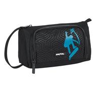 Safta SPRAY - Portatodo con Bolsillo Desplegable Lleno, Estuche Infantil, Estuche Niño, Ideal para Niños en Edad Escolar, Cómodo y Versátil, Calidad y Resistencia, 20x8.5x11 cm, Color