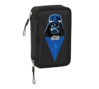 Safta Star Wars Rebellion - Estuche Escolar Niño, Estuche con Colores, con 29 Útiles Incluidos, Ideal para Niños de 5 a 14 Años, Cómodo y Versátil, Calidad y Resistencia, 12.5x4x19.5 cm