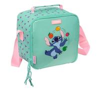 safta STITCH ICE CREAM Bolsa térmica térmica fría y caliente fácil de transportar para senderismo, 20 x 15 x 20 cm
