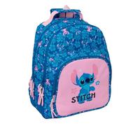 Safta STITCH LILO - Mochila Escolar Infantil, Ideal para Niños de Diferentes Edades, Cómoda y Versátil, Calidad y Resistencia, 32x15x42 cm