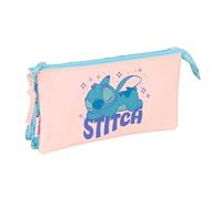 Safta Portatodo triple Stitch Ohana – Estuche infantil cómodo y resistente 22x3x12 cm