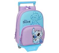 Mochila Escolar STITCH Sweet, Infantil 34 cm. Con Carro