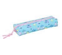 Stitch Waves - Portatodo Rectangular Niño, Estuche Infantil, Estuche Niño, Ideal para Niños en Edad Escolar, Cómodo y Versátil, Calidad y Resistencia, 22x7x40 cm