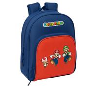 Safta SUPER MARIO MAMMA MIA - Mochila Infantil, Ideal para Niños de Diferentes Edades, Cómoda y Versátil, Calidad y Resistencia, 28x10x34 cm