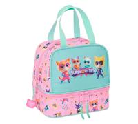 Safta SUPERKITTIES - Portameriendas, Portatodo, Calidad y Máxima Resistencia, Porta Comida, Recreo, Merienda y Desayuno, 20x15x20 cm