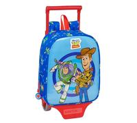 Safta TOY STORY GOOD VIBES - Mochila Guardería con Carro, Ideal para Niños de Diferentes Edades, Cómoda y Versátil, Calidad y Resistencia, 22x10x27 cm