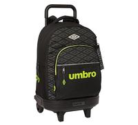 Mochila Grande Con Ruedas Compact Extraible Umbro "Lima" 33 x 45 x 22 cm.