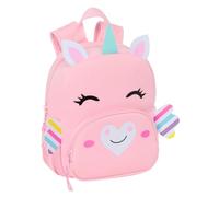 Mochila Escolar SAFTA Unicornio, Guardería 25 cm.