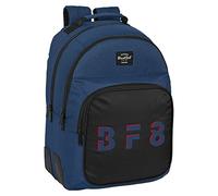 Mochila Doble Adaptable Carro, Tejido Reciclable, Blackfit8 Urban, 320x150x420 mm