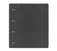 Safta URBAN STYLE - Carpeblock con 4 Anillas de 35 mm, con Recambio, con 100 Hojas A4, Ideal para Niños de Diferentes Edades, Cómoda y Versátil, Calidad y Resistencia, 27x4x32 cm