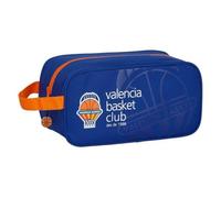 Safta Valencia Basket, Accesorio De Viaje Bolsa Para Zapatos Unisex Niños, Azul/naranja, 120x50x230 Mm