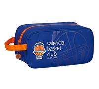 Safta Valencia Basket, Accesorio De Viaje Bolsa Para Zapatos Unisex Niños, Azul/naranja, 120x50x230 Mm