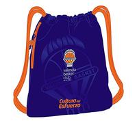 Saco Mochila VALENCIA BASKET Cremallera Lateral 35 x 45 x cm.