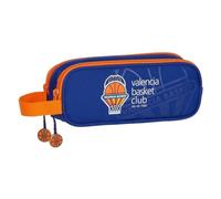 SAFTA- Valencia Basket Portatodo, Color Azul/Naranja, 125x40x195 mm (M513)